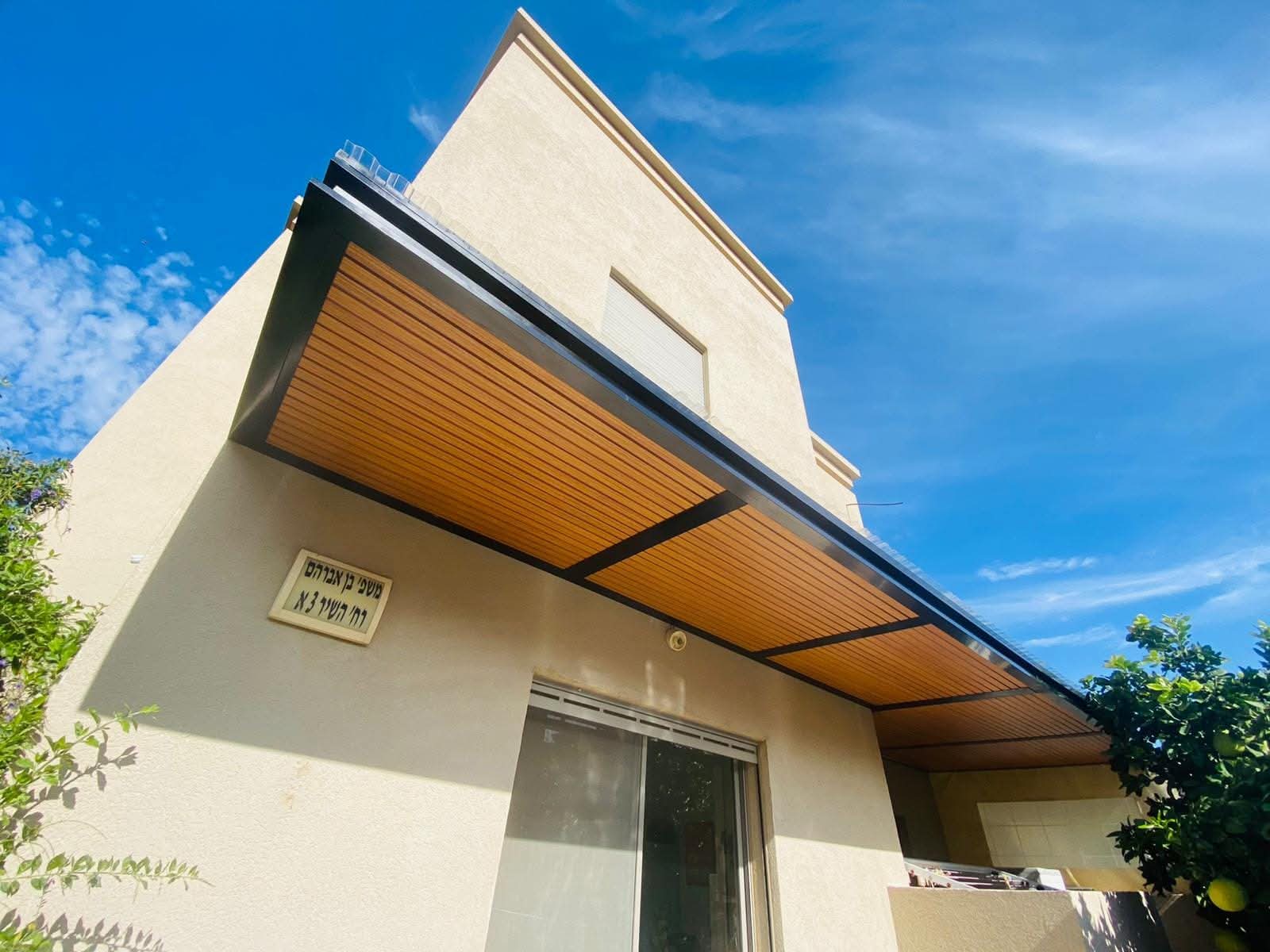 פרגולת אלומיניום